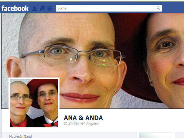ANA & ANDA Facebook-Screenshot